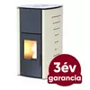 Kép 1/11 - Falcon COMODO Central P18 vízteres pellet kályha (18 kW - Krém)