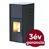 Kép 1/11 - Falcon COMODO Central P18 vízteres pellet kályha (18 kW - Szürke)