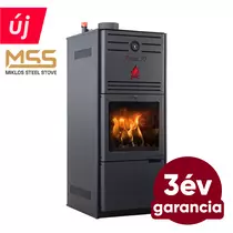 MSS Aqua Premium 30 vízteres fatüzelésű kályha (30 kW - acéllemez)