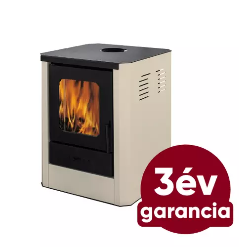 Falcon RIMINI Comodo Central W18 vízteres fatüzelésű kályha (18 kW - krém)