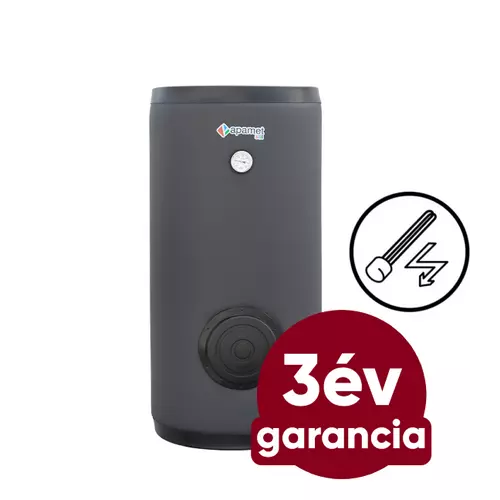 APAMET S1 BOT 150 álló indirekt HMV tartály (138 liter / 1 hőcserélő / 3 kW -os fűtőbetéttel)