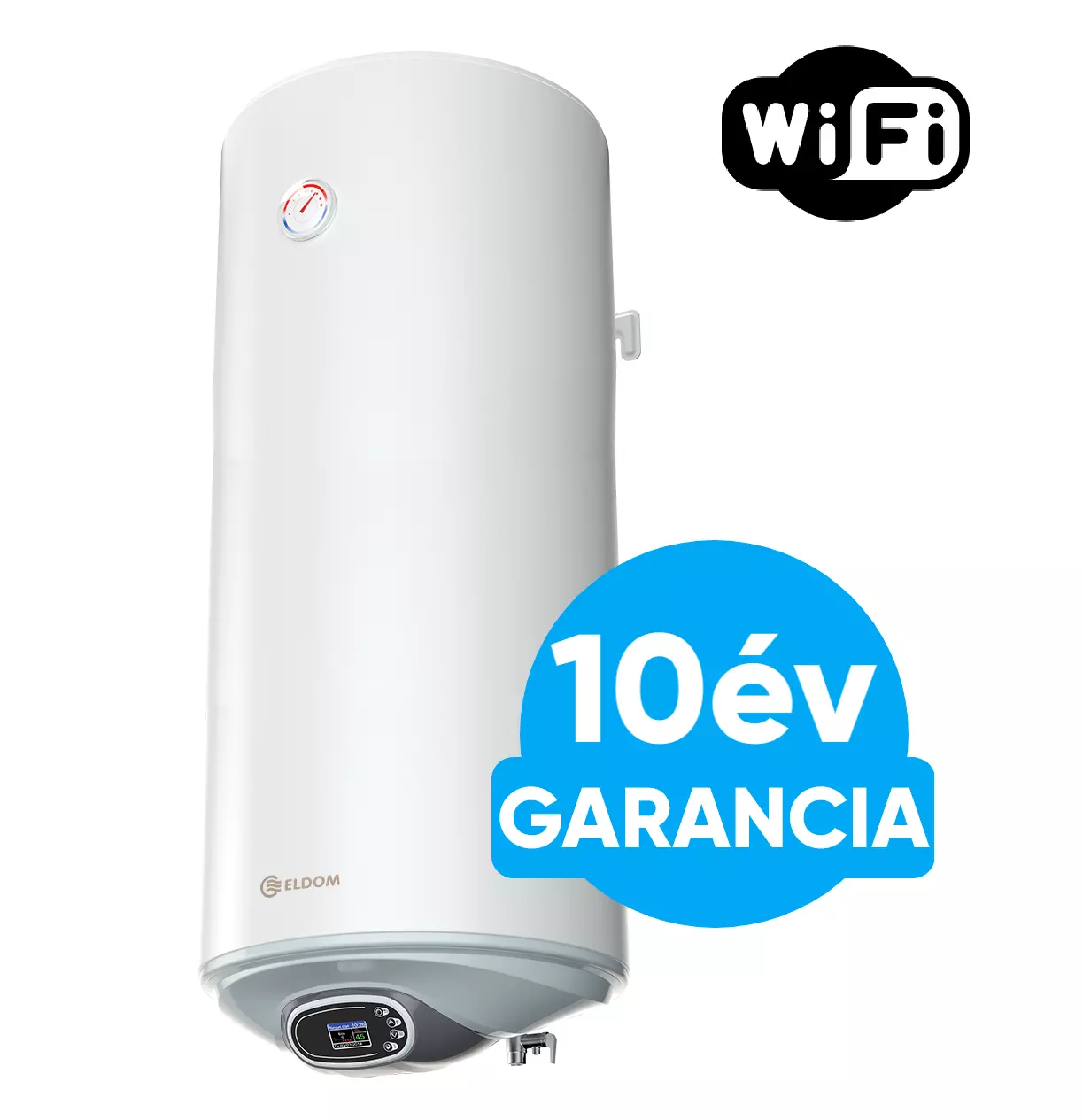 ELDOM Favourite 120 Smart WiFi - elektromos vízmelegítő (120 liter / 3 kW / 462 mm Ø)