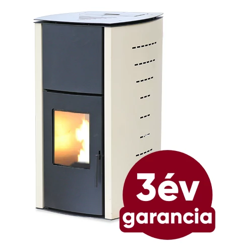 Falcon COMODO Central P18 vízteres pellet kályha (18 kW - Krém)